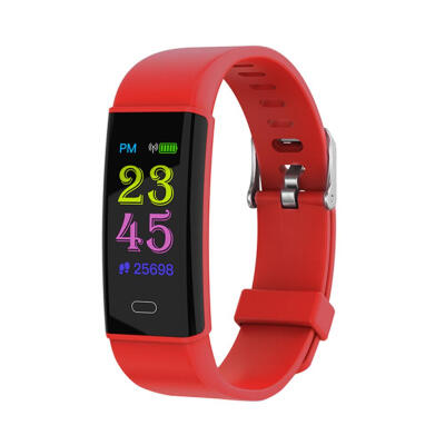 

Q02 096inch Color Display Wristband Heart Rate Fitness Tracker Smart Band