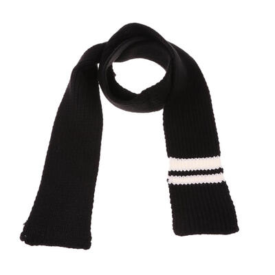 

Fashion Kids Boys Girls Warm Shawl Hit Color Stripe Print Knitted Scarf
