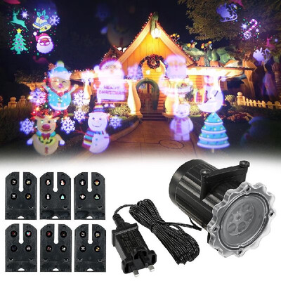 

Projection Light Animated LED Projector Light Christmas Projector Lights Halloween Projector with 6 Dynamic Animation Slides for H