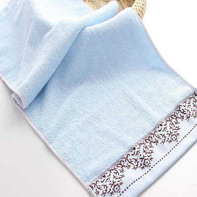 

1Pcs Face Towel Cotton Jacquard Pattern Ultra Soft Highly Absorbent Towel 7333cm