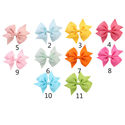 

〖Follure〗Ribbon Boutique With Clip Hairpins Kids Girl Hair Accessorie Hair Care 10PCS
