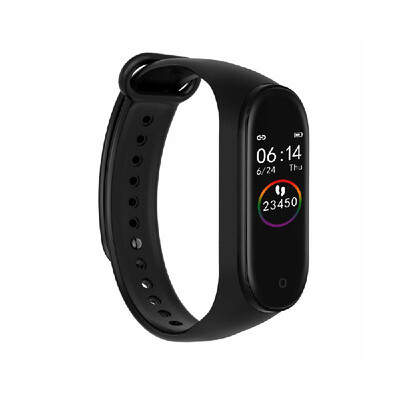 

M4 Smart Bracelet 096-Inch Screen BT40 Smart Watch Heart Rate Blood Pressure Blood Oxygen Monitoring IP67 Waterproof Smart Timer