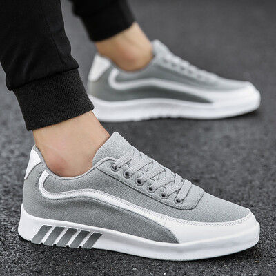 

Canvas shoes mens fashion breathable fashion shoes tide black shoes mens casual sports shoes