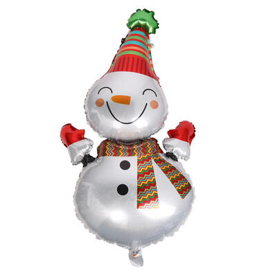 

Xmas Gifts Aluminum Foil Santa Claus Snowman Christmas Tree Balloons