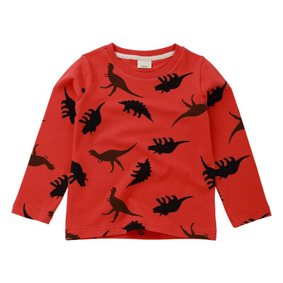 

Kids Boy Girl Tops Long Sleeve T Shirt Cotton Crewneck Cartoon Tees 1-7 Years Toddlers