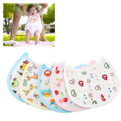 

Greensen 10pcs Infant Cute Cartoon Saliva Towel Waterproof Newborn Baby Bib