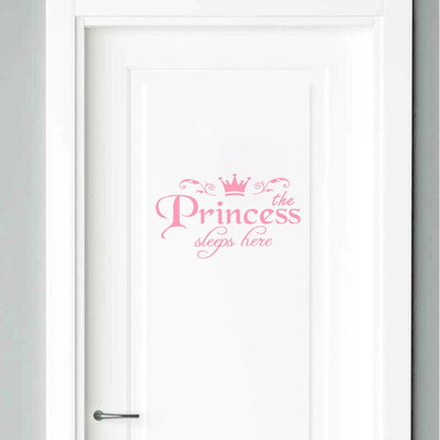 

〖Follure〗Princess Home Decor Wall Sticker Decal Bedroom Door Vinyl Art Mural