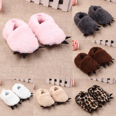 

Baby Girls Boy Winter Warm Boots Newborn Toddler Fleece Fur Soft Sole Crib Shoes