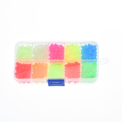 

1000pcs Assorted Carp Fishing Soft Lures Round Plastic Glow Floating Beads Craft