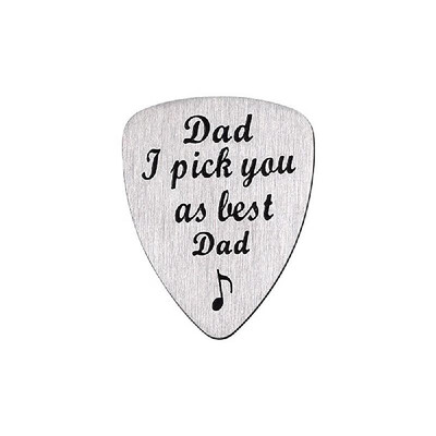 

Hand Engraving Letters Titanium Steel Guitar Pick Personalized Metal Guitar Picks Plectrums for Guitar Lovers
