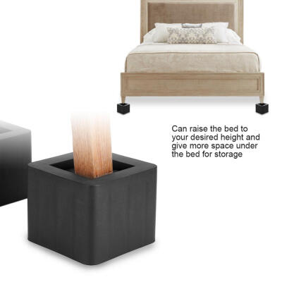 

Furniture Riser4PcsSet Ceramic Simulated Plastic Home Furniture Leg Risers for Table Desk Bed Sofa Wardrobe