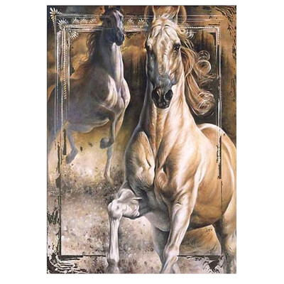 

Toponeto 5D Embroidery Paintings Rhinestone Pasted DIY Diamond Painting Cross Stitch