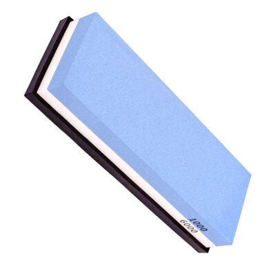 

Double Sides Knife Sharpening Stone Grinder Whetstone Rubber Base Kitchen Tools