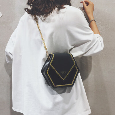 

Sen-style Messenger bag handbags new 2019 fashion shoulder bag wild ins summer small fresh ocean chain bag