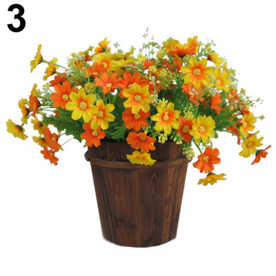 

1 Bouquet 28 Heads Artificial Fake Cute Daisy Flower Home Wedding Garden Decor