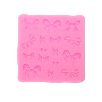 

Bowknot Shape Silicone Mold DIY Fondant Cake Decorative Tool Baking Mould