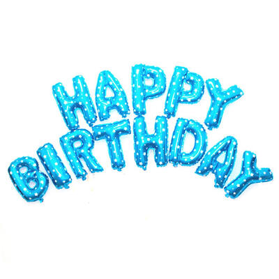 

Multicolor Letters Foil Balloons Children Birthday Letter Party Decor