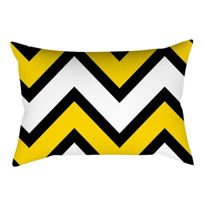 

〖Follure〗Pineapple Leaf Yellow Pillow Case Sofa Car Waist Throw Cushion Cover Home Decor