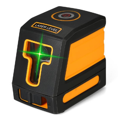 

Self-Leveling 2 Lines Green Laser Level Professional Horizontal&Vertical Cross Line Leveling Laser Level Kit with Selectable