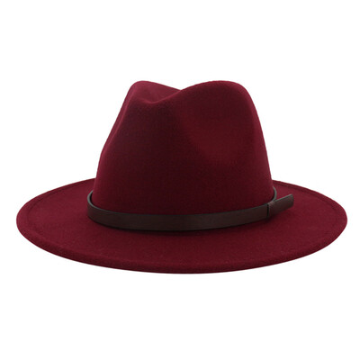 

Tailored Hat with Belt Men Women Unisex Festival Spring Winter Wedding Prom Hat