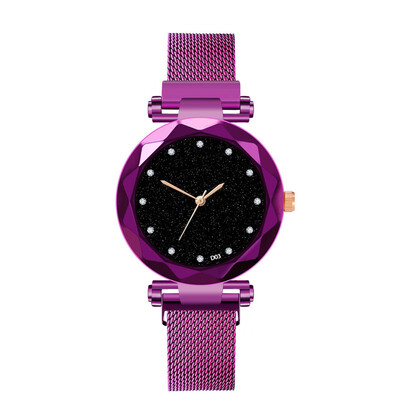 

Luxury Ladies Watch Starry Sky Womens Stainless Steel Clock Simple And Stylish Fashion Cool Women Watches Wristwatche 40
