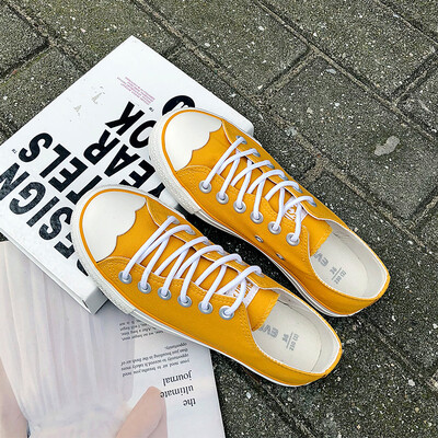 

Comet EVENSTAR wild Korean girl pink canvas shoes female Harajuku style ulzzang student shoes