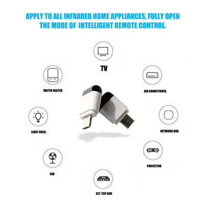 

Mobile Phone Remote Wireless Infrared Appliances Remote Control Adapter Iphone Interface