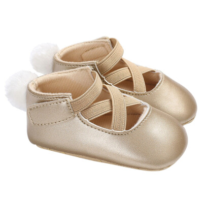 

Baby Infant Kids Girl Leather Soft Sole Crib Toddler Newborn Shoes