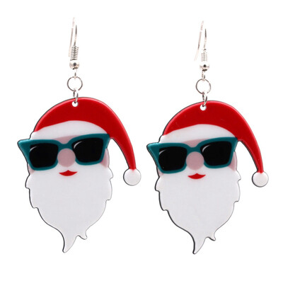 

Christmas Santa Claus Drop Dangle Earrings Ear Stud Earrings Gift Women Jewelry Christmas Gift