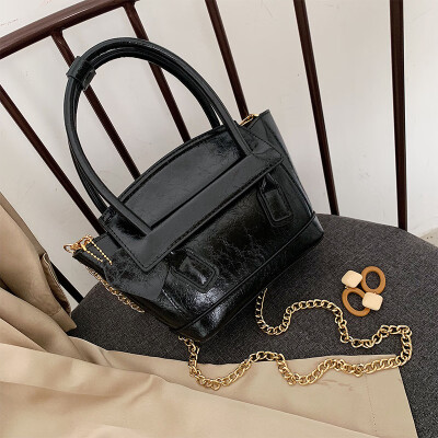 

Senior retro small bag women 2019 new wave Korean Joker chain Messenger bag temperament portable shoulder bag