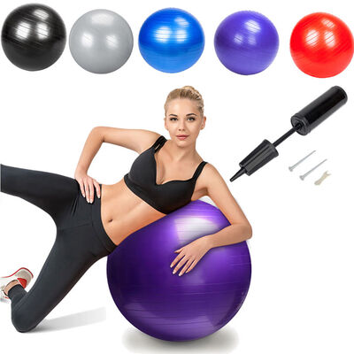 

Ktaxon 2PCS 55cm 65cm 75cm 85cm Anti-Burst Exercise Yoga Balance Ball - Fitness Stability Training Ball with Air Pump