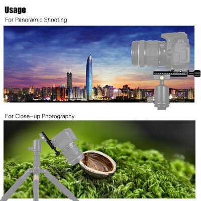 

Andoer FNR-200 200mm Quick Release Plate Tripod Nodal Slide Tripod Rail Quick Release Plate Clamp Adapter Adopt for Arca Swiss Sta