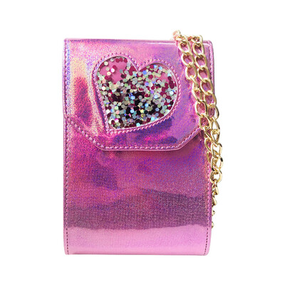 

Tailored Fashion Lady Heart Versatile Mobile Phone Bag Messenger Bag Shoulder Bag