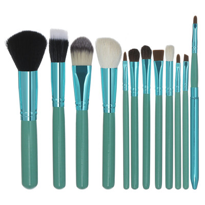 

Toponeto 12PCS Make Up Foundation Eyebrow Eyeliner Blush Cosmetic Concealer Brushes