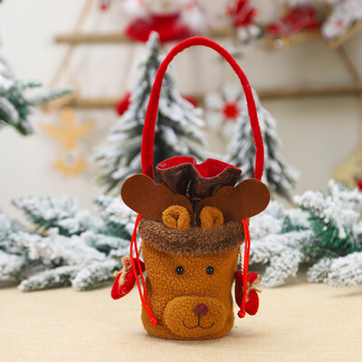 

Toponeto 1PC Christmas Gift Storage Bag Drawstring Candy Toy Pouches Xmas Decoration