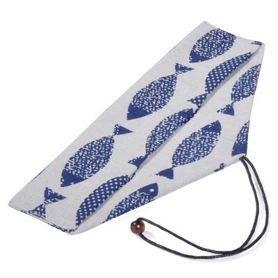 

Portable Cutlery Bag Simple Chopsticks Spoon Bag Household Tableware Storage Bag Tie Line Chopsticks Storage