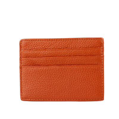 

Tailored Mini Neutral Leather Wallet Card Holder Wallet Credit ID Card Purse BK
