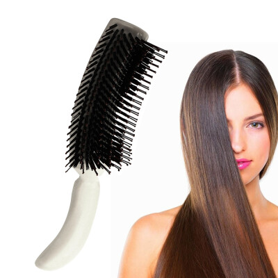 

〖Follure〗Lotus Small plastic Vent Hair Brush Comb - Anti-Static Cosmetic Needle Comb Tool