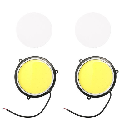 

Car DRL Waterproof Daytime Running Light Flexible Round Shape White LED Lights Driving Lamp COB Lights Car- styling 2PCS 12V DC 90