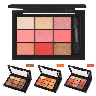 

9 Color Matte Eyeshadow Palette Makeup Long-lasting Waterproof Make Up Eye Shadow