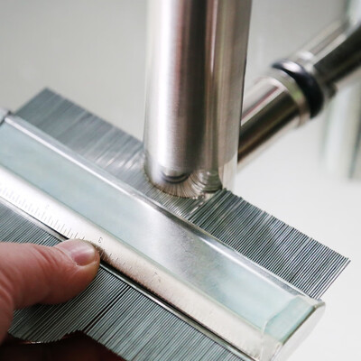 

ZANMAX 150mm Carbon Steel Profile Contour Gauge Deep Decorating Tiling Laminate Tiles General Tool