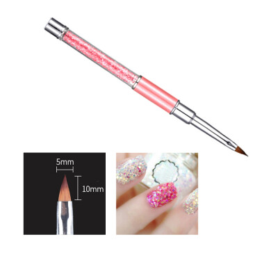 

Toponeto Nail Art Tips UV Gel Crystal Acrylic Painting Drawing Pen Polish Brush Pen Tool