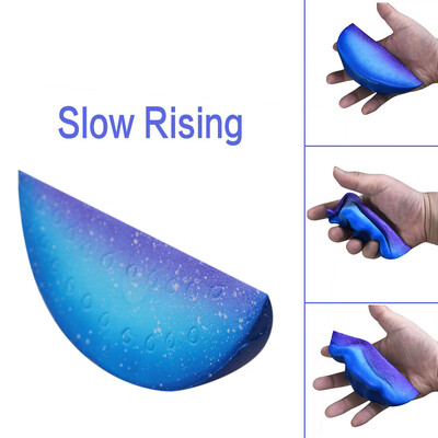 

Siaonvr Starry Watermelon Slices Slow Rising Cream Scented Stress Reliever Toy
