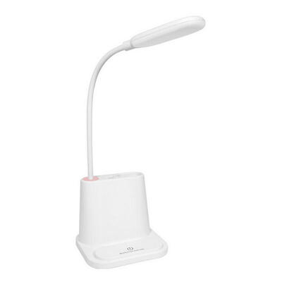 

LED Desk Lamp Multifunctional 1W Eye-caring Reading Lamp With Phone Stand Pen Organizer Charging Station