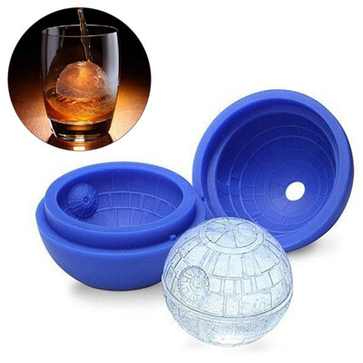 

Silicone Ball Shape Cocktail Ice Cube Mold Party Bar Sphere Tray Kitchen Gadget