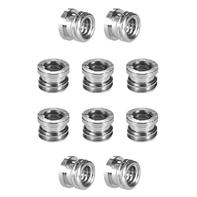 

10pcs 14"-20 to 38"-16 Reducer Bushing Convert Screw Adapter for Tripod Monopod Ballhead LED Light Stand DSLR Camera