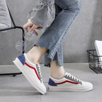 

Large size small white shoes female winter new wild Korean version of the thick bottom womens