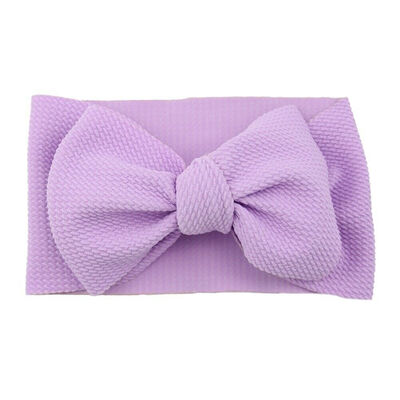 

Baby Toddler Kids Girl Large Bow Headband Hair Band Headwear Head Wrap Cotton