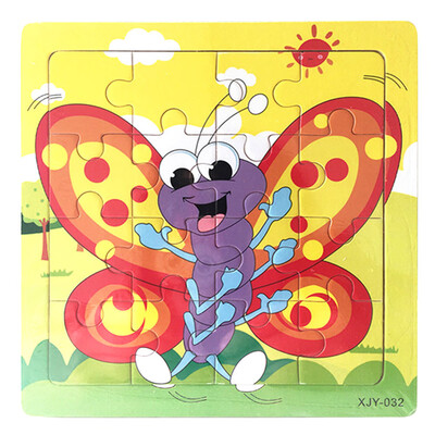

Tailored Wooden Puzzle Educational Developmental Baby Kids Training Toy