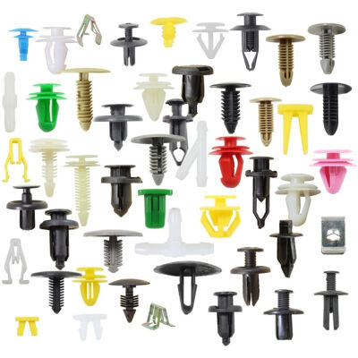 

100Pcs Random Mixing Universal Car Fender Plastic Clips Bumper Interior Decoration Auto Plastic Fastener